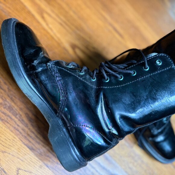 Doc Marten Langston Petrol Oil Slick Size 8 US - Picture 10 of 14